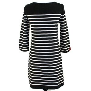 NWT Talbots Black and White Striped Dress size SP